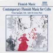 000025 - Flemish music - Contemporary Flemish Music for Cello
