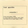 Frank Agsteribbe - Composities 1