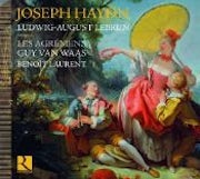 Les Agrémens, Benoît Laurent, Jan De Winne, Joseph Haydn, Ludwig August Lebrun, Guy Van Waas - Haydn Joseph - Ludwig-August Lebrun (CD album scan)