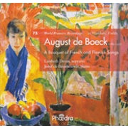 August de Boeck. A Bouquet of French and Flemish Songs (CD album scan)