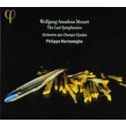 Orchestre des Champs-Elysées, Wolfgang Amadeus Mozart, Philippe Herreweghe - Mozart Wolfgang Amadeus - The last Symphonys (CD album scan)