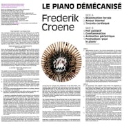 Frederik Croene - Le piano démécanisé (vinyl LP scan)