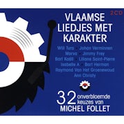 Diverse uitvoerders - Vlaamse liedjes met karakter (CD compilatie scan)