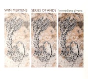 Wim Mertens - Series of Ands - Immediate Givens (CD album scan)
