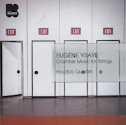 Kryptos Quartet, Eugène Ysaye - Eugène Ysaÿe - Chamber Music for Strings (CD album scan)