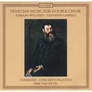 Currende, Wim Becu, Herman Stinders, Concerto Palatino, Erik Van Nevel - Venetian Music For Double Choir (CD album scan)