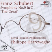 deFilharmonie, Franz Schubert, Philippe Herreweghe - Schubert Franz - Symfonie nr. 9 in C 'de grote' (CD album scan)