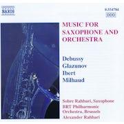 BRTN Filharmonisch Orkest - Music for saxophone and orchestra (scan)