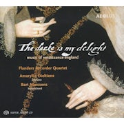 Vier Op 'n Rij - Flanders Recorder Quartet,  The dark is my delight (CD album scan)