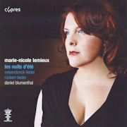 Daniel Blumenthal, Marie-Nicole Lemieux, Richard Wagner, Gustav Mahler, Hector Berlioz - Marie-Nicole Lemieux (CD album scan)