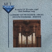 Lambert Van Peteghem orgel - Sint-Pieterskerk - Bertem (CD album scan)