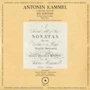 Alpha BRB 10-11: Antonin Kammel - A second sett of Six sonates (Vinyl LP album scan)
