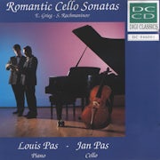 Louis Pas, Jan Pas, Sergei Rachmaninov, Edvard Grieg - Romantic Cello Sonates (CD album scan)