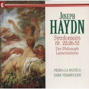 Prima La Musica, Dirk Vermeulen, Joseph Haydn - Haydn Joseph - Symfonieën nr. 22 & 26 & 52 (CD album scan)