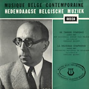 Decca 133.101: Marcel Poot - De tweede symfonie (Vinyl 10'' album scan)