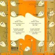 Decca 143.286: Georges Lonque, Michel Brusselmans (Vinyl 10'' album scan)
