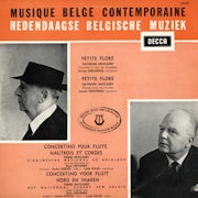 Decca 143.357: Pierre Moulaert, Raymond Moulaert (Vinyl 10'' album scan)