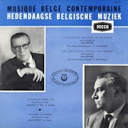 Decca 143.333: Francis De Bourguignon, Renier Van der Velden (Vinyl 10'' album scan)