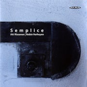 Aki Rissanen, Robin Verheyen - Semplice (CD album scan)
