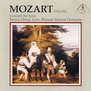 Francis Orval, Brussels Festivalorkest, Robert Janssens - Mozart Wolfgang Amadeus - Concerti for horn (CD album scan)
