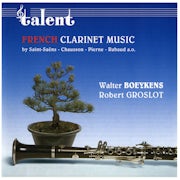 Walter Boeykens, Robert Groslot - French clarinet music (CD album scan)