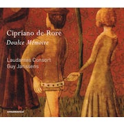 Laudantes Consort, Guy Janssens - Cipriano de Rore. Doulce Mémoire (CD album scan)