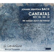 Il Gardellino, Johann Sebastian Bach, Marcel Ponseele - Bach J.S. - Cantates BWV 146, 103, 33 (CD album scan)