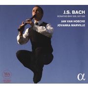 Jan Van Hoecke, Johann Sebastian Bach, Jovanka Marville - Bach - Sonatas BWV 525, 527-530 (CD album scan)
