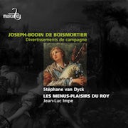 Stephan Van Dyck - Joseph Bodin de Boismortier - Divertissements de campagne (CD album scan)