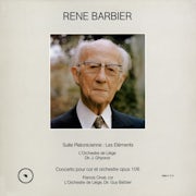 Orchestre de Liège, Julien Ghyoros, René Barbier, Francis Orval - René Barbier (Vinyl LP album scan)