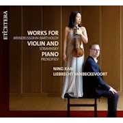 Ning Kam, Liebrecht Vanbeckevoort - Works for violin and piano (CD album scan)