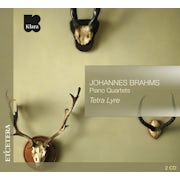 Tetra Lyre, Johannes Brahms - Brahms - Piano quartets (CD album scan)