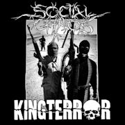 Kingterror, Social Chaos - King Terror / Social Chaos split (Vinyl 10'' split release scan)