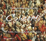 Vier Op 'n Rij - Flanders Recorder Quartet - Concerti (CD album scan)
