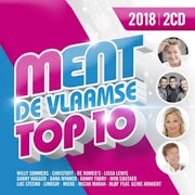 Diverse uitvoerders - Ment - De Vlaamse Top 10 2018 (CD compilatie scan)