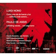 Luigo Nono, Paulo de Assis, WDR Symphony Orchestra Cologne - Luigi Nono / Paulo De Assis (CD album scan)