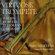 Theo Mertens, Concerto Amsterdam - Virtuose Trompete (Vinyl LP album scan)