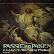 Gregoriaans Abdijkoor Grimbergen, Gereon van Boesschoten - Passie en Pasen (Vinyl LP album scan)
