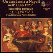 Ensemble Baroque le Rondeau - Un Accademia a Napoli Nell' Anno 1725 (CD album scan)
